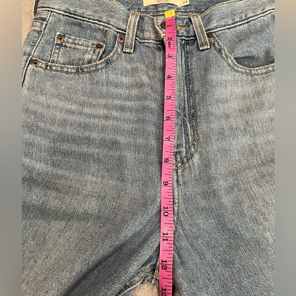 [W24L31Ins30”]Levi’s High Loose Classic Light Washed Blue Women's Straight Jeans - Picture 4 of 8